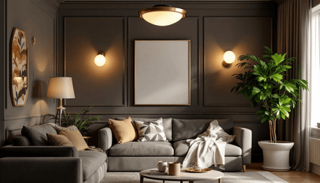 Flush Mount vs Semi Flush Mount Lighting: Choosing the Right Fixture for Your Space - Residence Supply