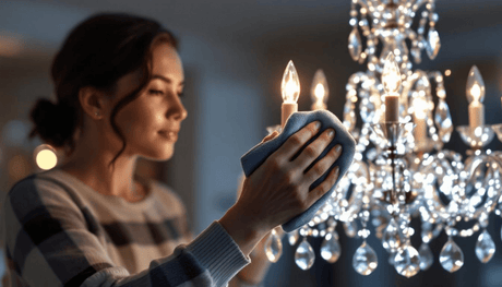 How To Clean A Crystal Chandelier: A Step-By-Step Guide - Residence Supply
