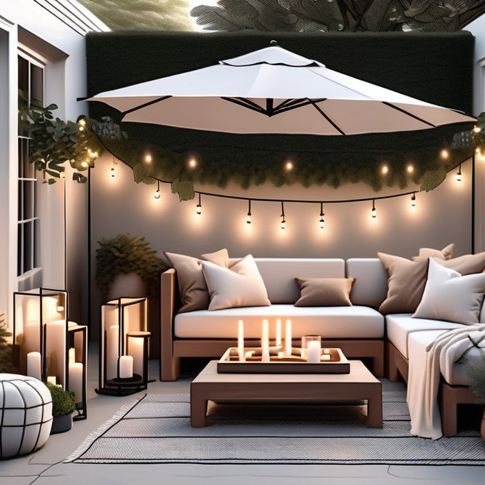 How to Create a Cozy Outdoor Living Room with Layered Lighting - Residence Supply