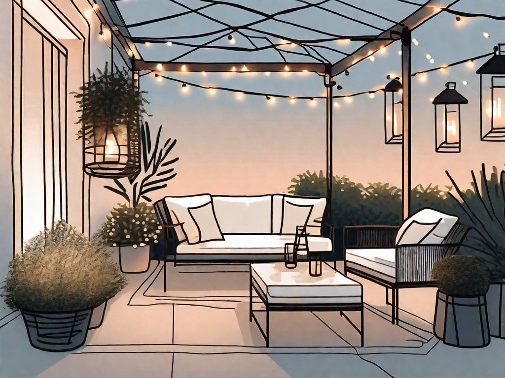 How to Create an Outdoor Oasis with String Lights - Residence Supply