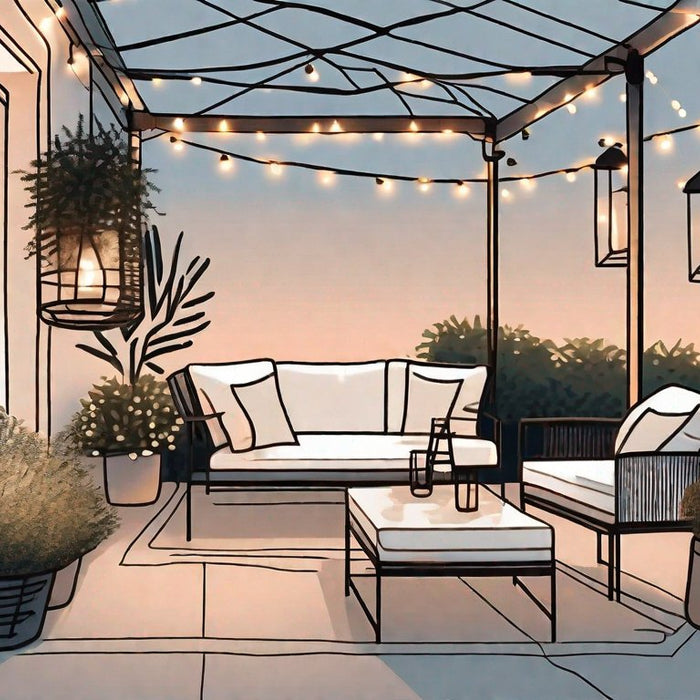 How to Create an Outdoor Oasis with String Lights - Residence Supply