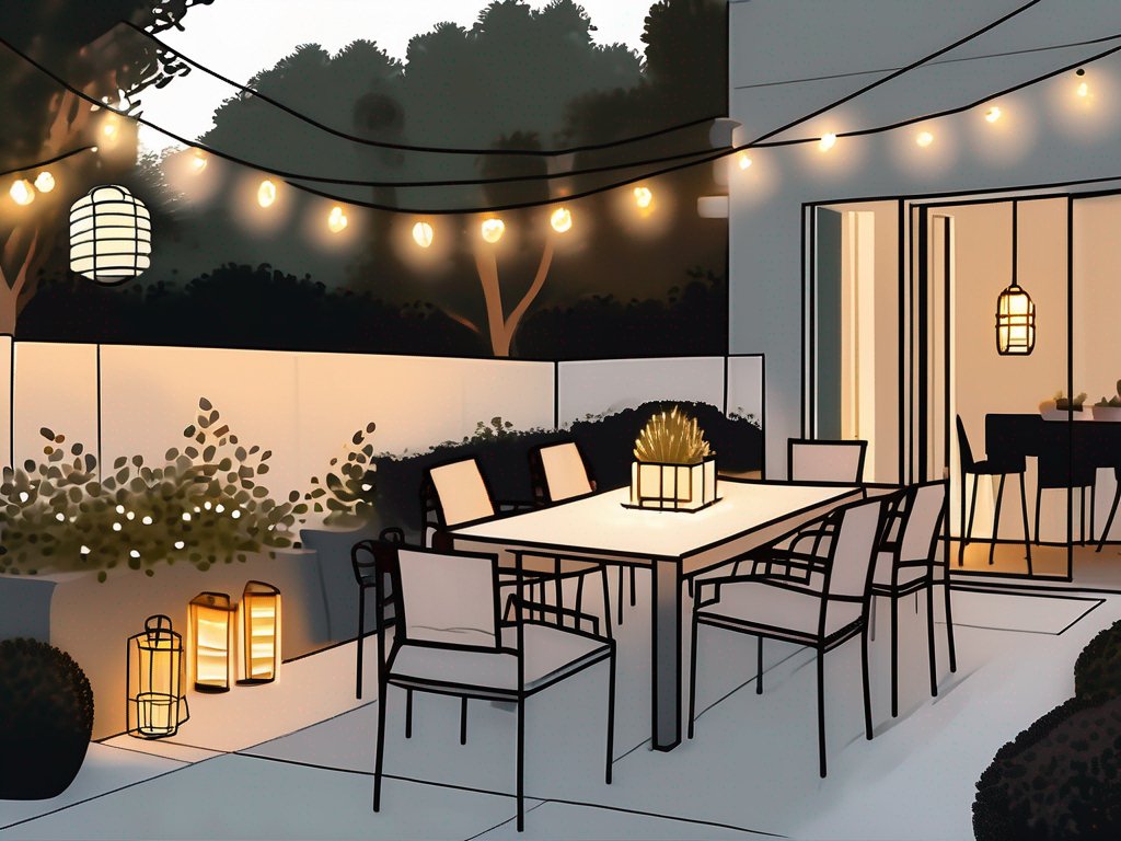 How to Create the Perfect Outdoor Ambiance with LED Lights - Residence Supply