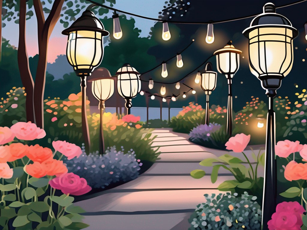 How to Incorporate Outdoor Lights into Your Garden Design Plan - Residence Supply