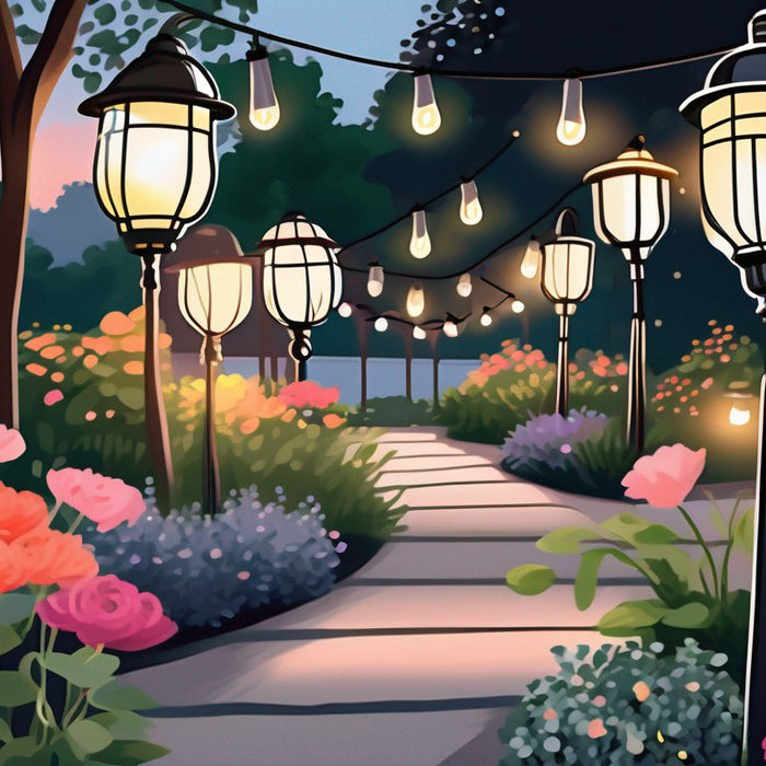 How to Incorporate Outdoor Lights into Your Garden Design Plan - Residence Supply