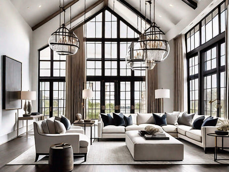 How to Select the Right Light Fixtures for High Ceilings - Residence Supply