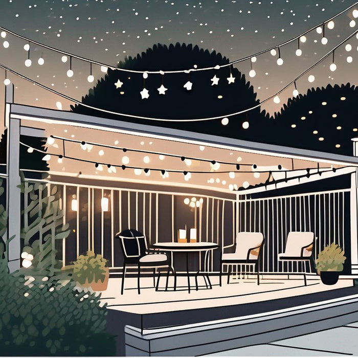 How to Use Outdoor String Lights for a Festive Vibe All Year Long - Residence Supply