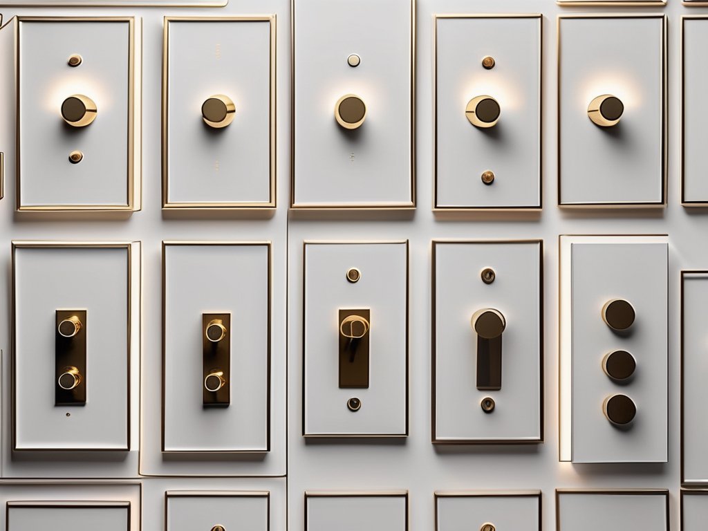 Luxury Meets Innovation: Modern Brass Light Switches for Contemporary ...