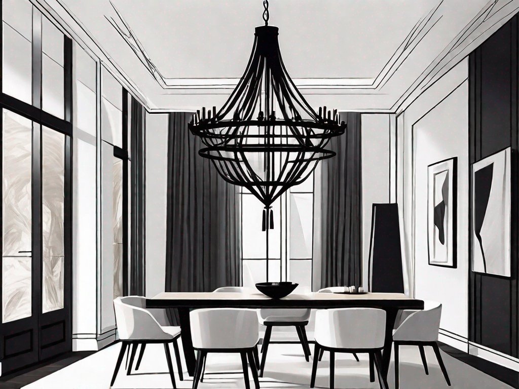 Modern Black Chandelier: A Statement Piece in Contemporary Design - Residence Supply