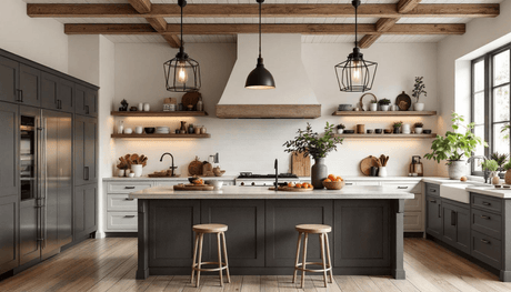 Modern Lighting Ideas for Farmhouse Kitchens: Illuminate Your Space - Residence Supply
