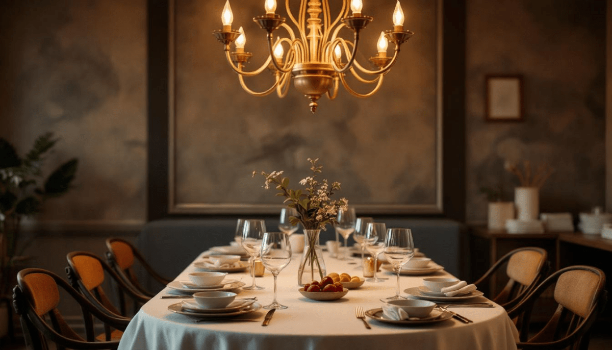 Optimal Height of Chandelier Above Dining Table: A Guide - Residence Supply