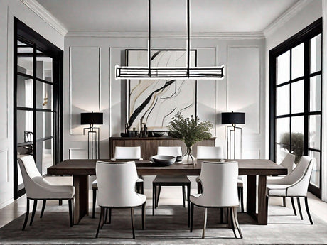 Rectangular Chandelier: A Modern Twist for Your Dining Area - Residence Supply