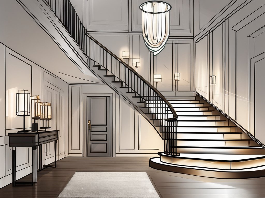 Staircase Aesthetics: How to Enhance Your Home's Design with the Right Stair Lights - Residence Supply