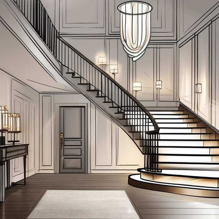 Staircase Aesthetics: How to Enhance Your Home's Design with the Right Stair Lights - Residence Supply