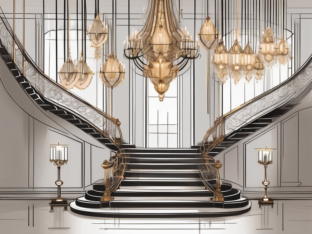 Staircase Chandelier Inspiration: Showcasing Stunning Design Ideas - Residence Supply