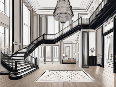 Staircase Chandeliers in Multi-Story Homes: Tips for a Seamless Look - Residence Supply