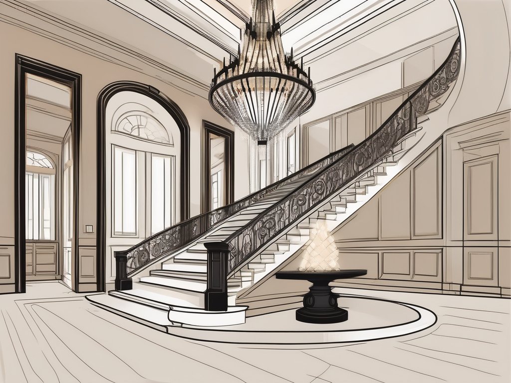 Statement Chandeliers for Staircases: Make Your Home Grand and Glamorous - Residence Supply