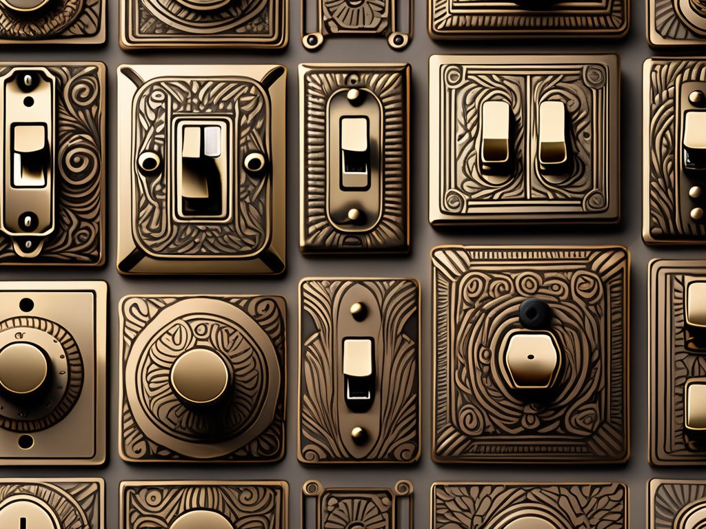 The Allure of Antique Brass Light Switches: Collectors' Favorites - Residence Supply