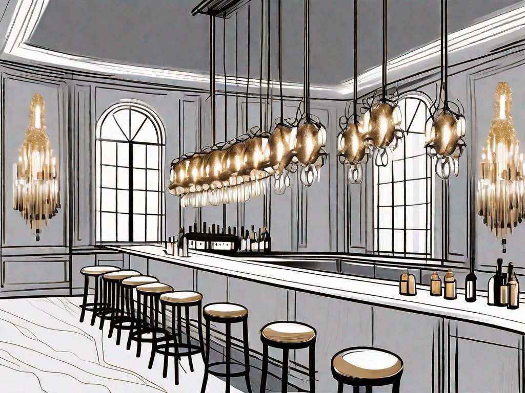 The Chandelier Bar: Where Lighting Meets Social Ambiance - Residence Supply