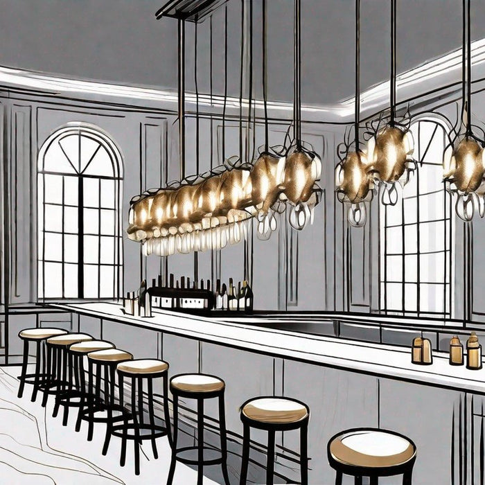 The Chandelier Bar: Where Lighting Meets Social Ambiance - Residence Supply