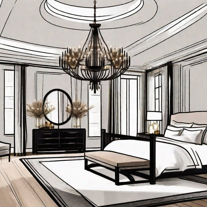 Transforming Bedrooms with the Perfect Chandelier - Residence Supply