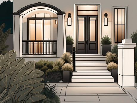 Using Outdoor Wall Lights to Frame Your Entryway - Residence Supply