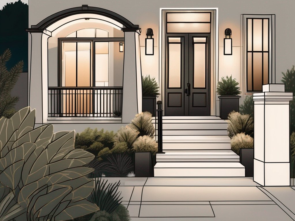 Using Outdoor Wall Lights to Frame Your Entryway - Residence Supply