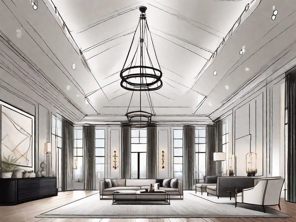 Vaulted Ceiling Lighting: 10 Ideas to Elevate Your High Spaces - Residence Supply