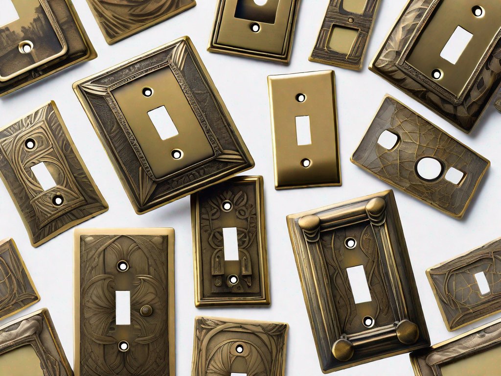 Vintage Brass Light Switch Covers: A Journey Back in Time - Residence Supply