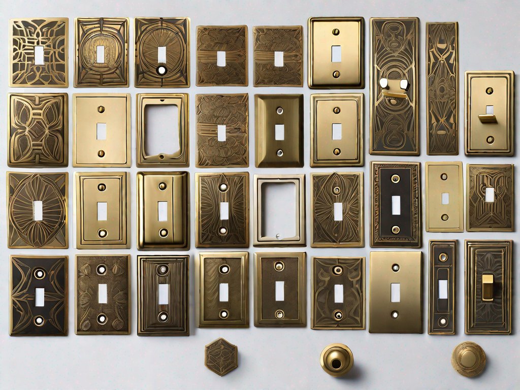 Vintage Brass Light Switch Covers: Blending Luxury with History - Residence Supply