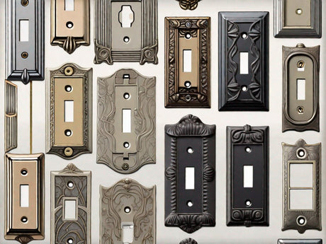 Vintage Metal Light Switch Covers: A Fusion of Durability and Style - Residence Supply