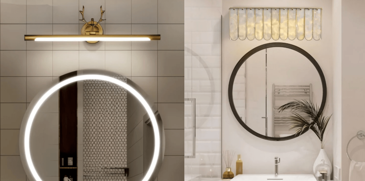What Kind of Lighting is Best for a Bathroom Mirror? - Residence Supply