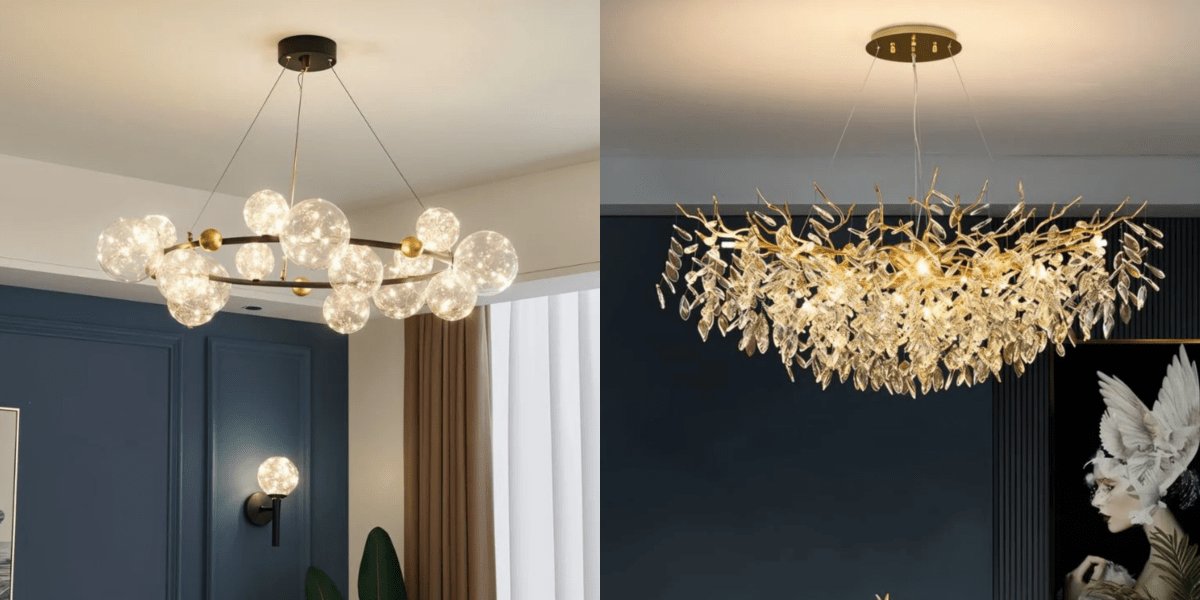Which is Better Glass or Crystal Chandelier? - Residence Supply