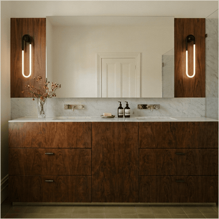 Black Bathroom Light Fixtures