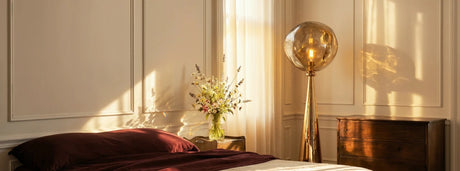 Glass Floor Lamps - Residence Supply