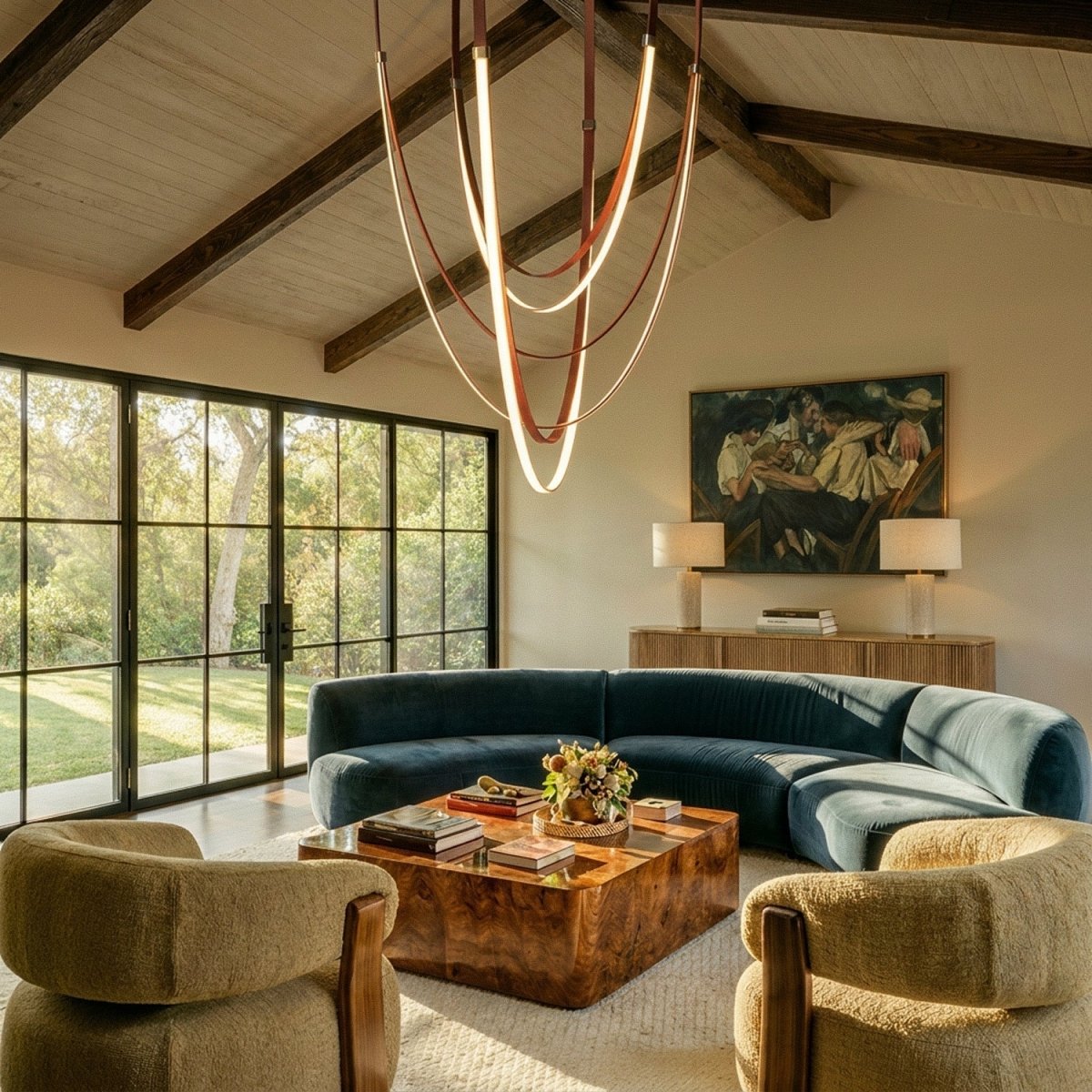 Leather Light Fixtures