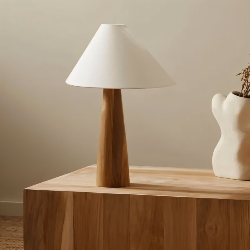 Wood Table Lamp - Residence Supply