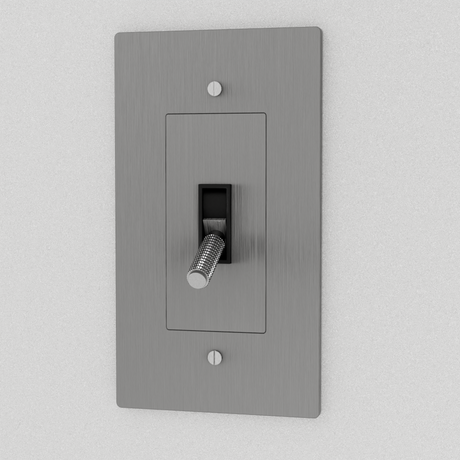 The Brass 4-Way Toggle Switch (1 to 5 Gang)