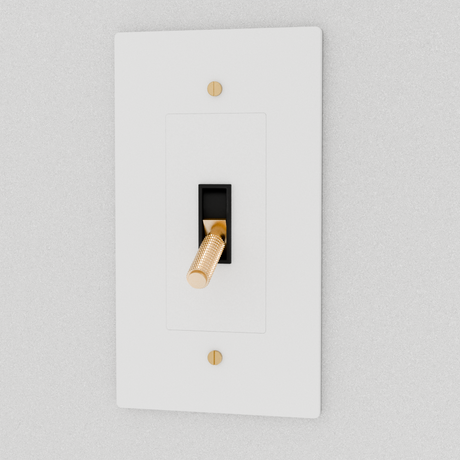 The Brass 4-Way Toggle Switch (1 to 5 Gang)