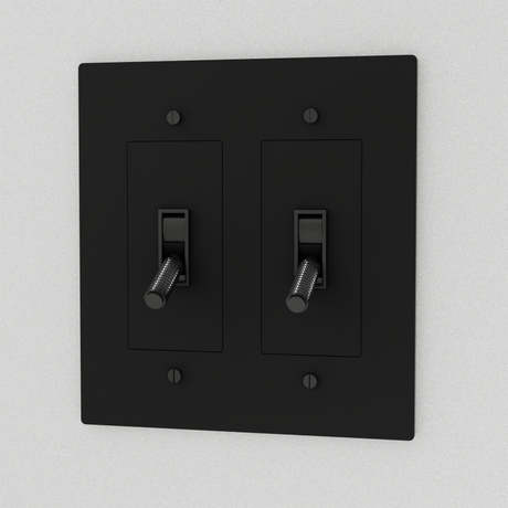 The Brass 4-Way Toggle Switch (1 to 5 Gang)