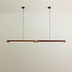 C - Black Walnut: L87"(220cm) / 36W / Warm White (3000K)
