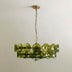 8 Lights: D23.6"(60cm) / 40W / Warm White (3000K) / Green