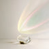 L6.1"(15.5cm) x H3.9"(10cm) / Silver + Clear Glass / Rainbow