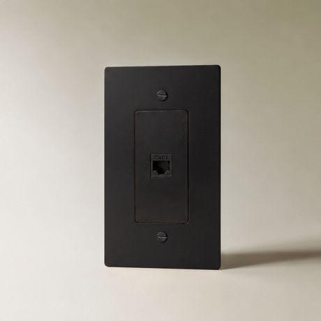 The Brass Telephone Socket (RJ11) (1-Gang)
