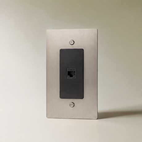 The Brass Telephone Socket (RJ11) (1-Gang)