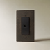 Bronze With Patina / 1 Gang / Telephone