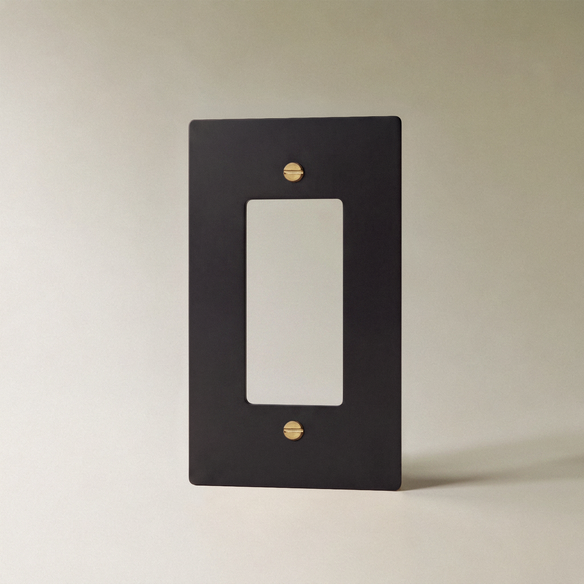 The Brass Plate (Night Black with Brass) (Custom Module)