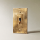 The Unlacquered Brass Toggle Switch