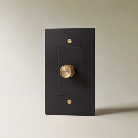 The Brass Dimmer Switch (1 to 5 Gang)