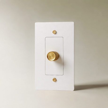 The Brass Dimmer Switch (1 to 5 Gang)