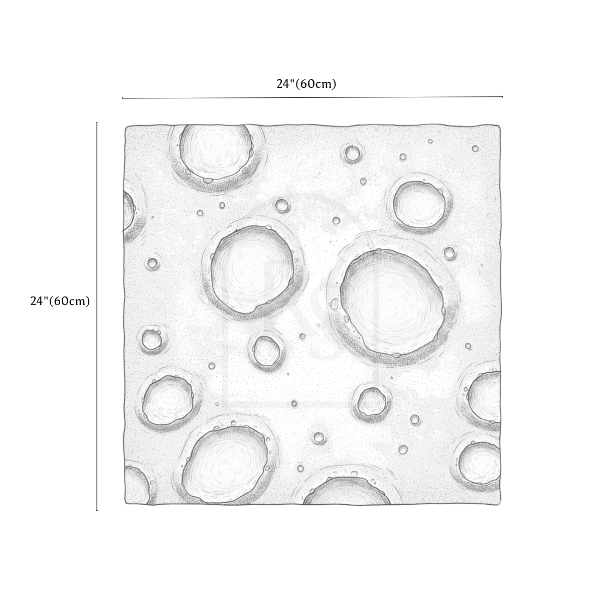 Tian Wall Panel line drawing 2